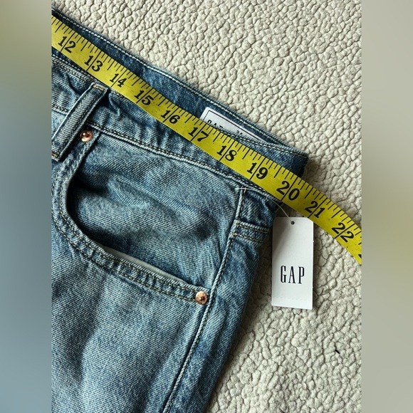 NWT GAP BAGGY MID RISE JEANS 34 / 18T WOMENS - Picture 9 of 9